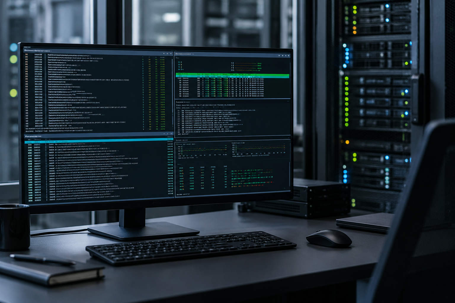Consola de administración y monitorización Linux